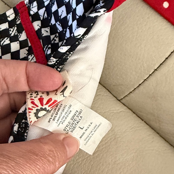 Split Bikini Top and Roxy Top Large - Picture 3 of 5